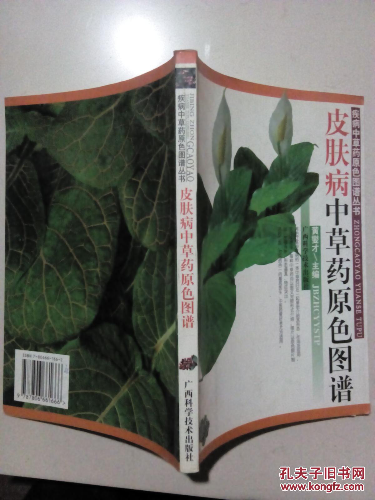 皮肤病中草药原色图谱