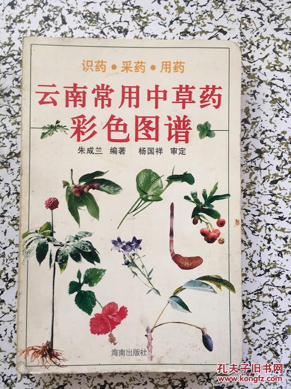 云南常用中草药彩色图谱:识药·采药·用药 k55