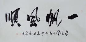 顾老师四尺整张行书书法《真水无香》sf0172