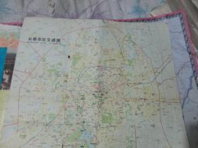 沈阳地图：长春市区交通图1984