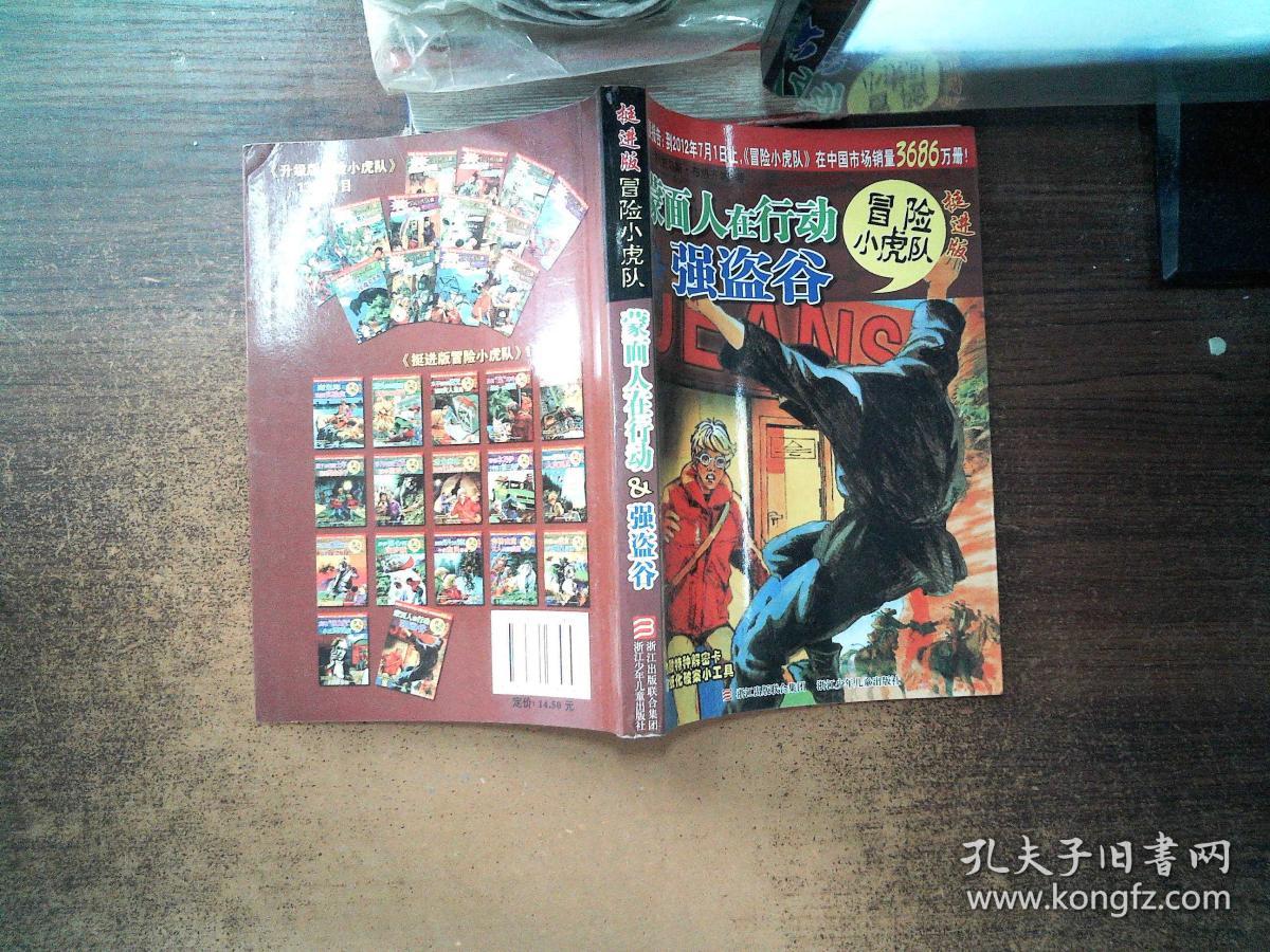蒙面人在行动&强盗谷-冒险小虎队-挺进版:冒险小虎队挺进版.