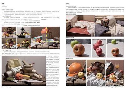 尚读出版基础素描静物临摹书照片书水粉画艺考联考教程书素描头像照片