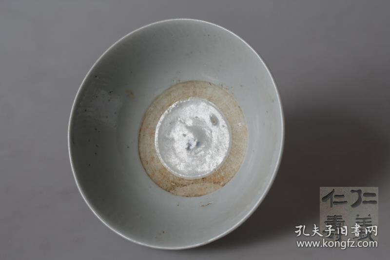 保真古董明清古瓷器收藏 晚明清早青花龙碗 民窑陶瓷古物包老全品