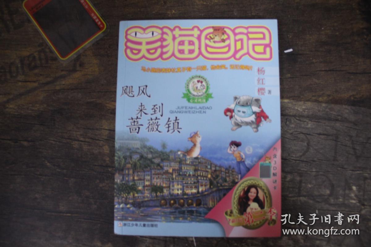 笑猫日记.40.飓风来到蔷薇镇.