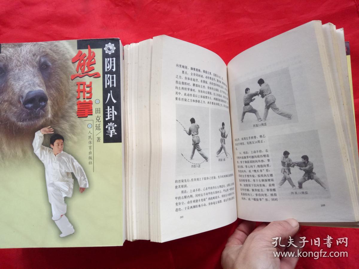 蟒形掌;狮形掌; 虎形掌; 熊形掌;蛇形掌;蛇形掌;猴形掌~阴阳八卦掌