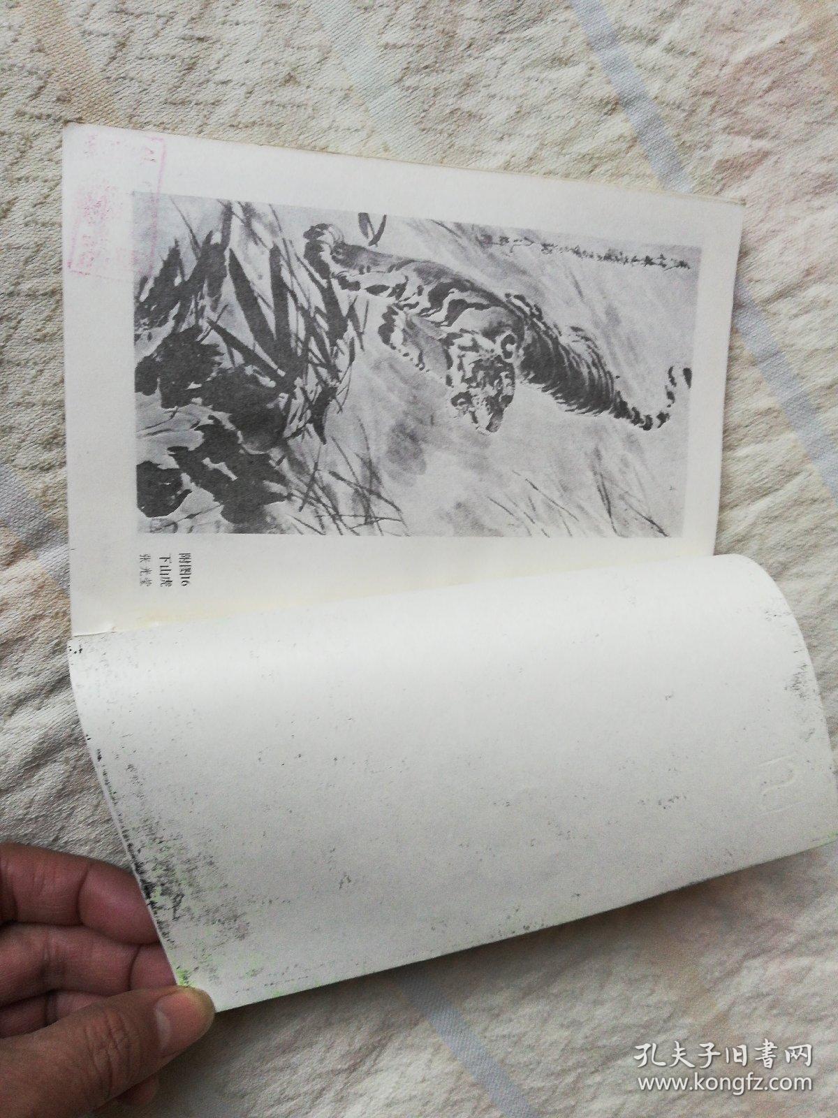 老虎画法——任曼逸讲授画虎笔记(品如图,余好)