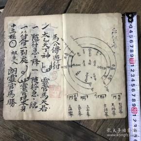 注意:售【复印件】道教清微派符咒书【清微云篆】【玉