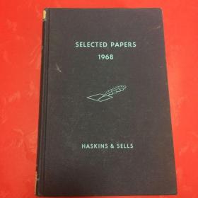 英文原版书  SELECTED PAPERS 1968