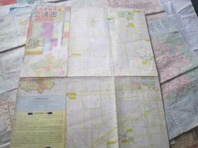 北京地图：北京最新街道交通图1991