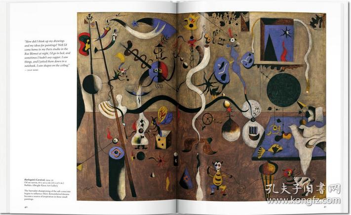 miro 米罗绘画作品精选 超现实主义绘画大师