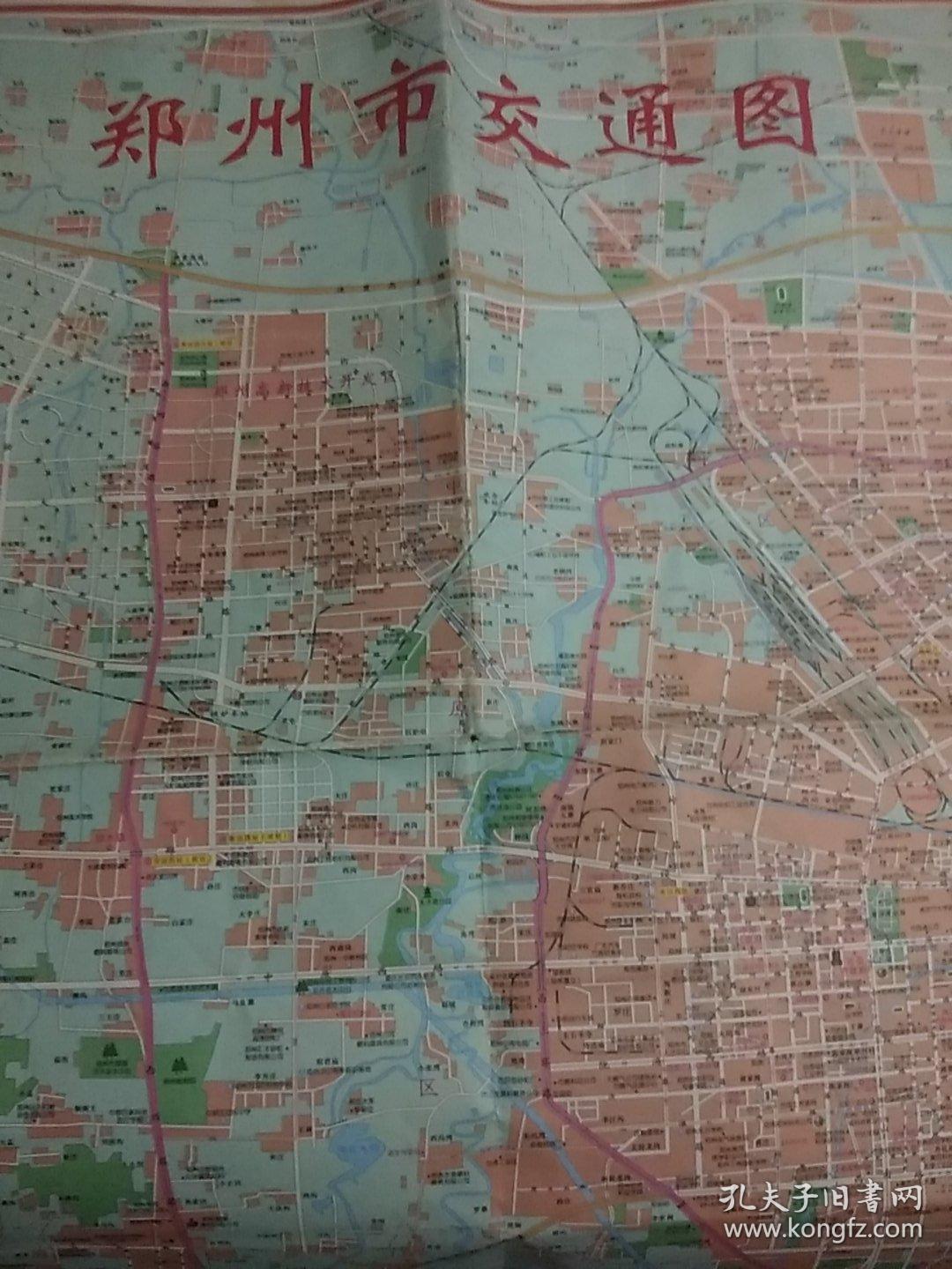 郑州市交通图2008年1月修订