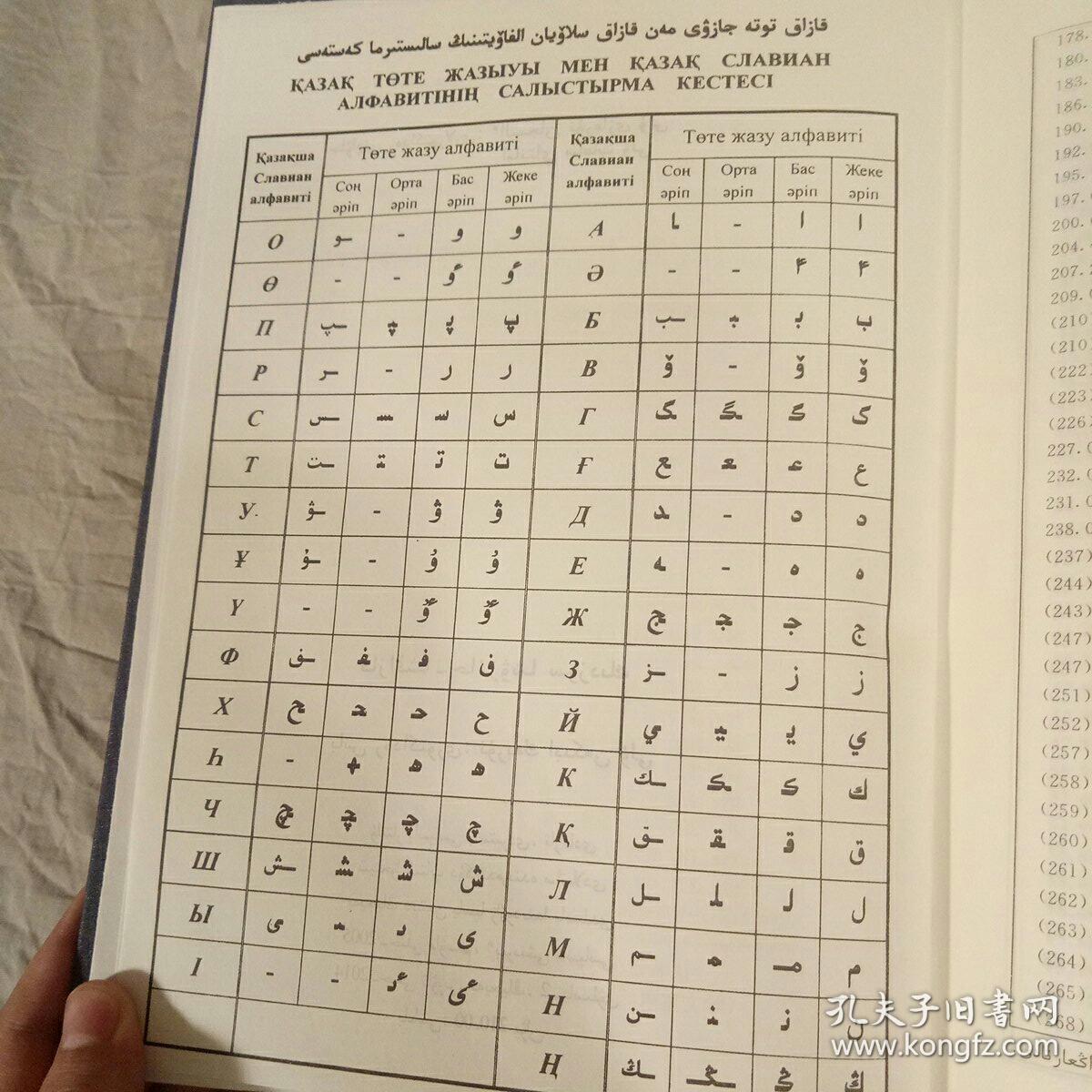 哈萨克语汉语词典