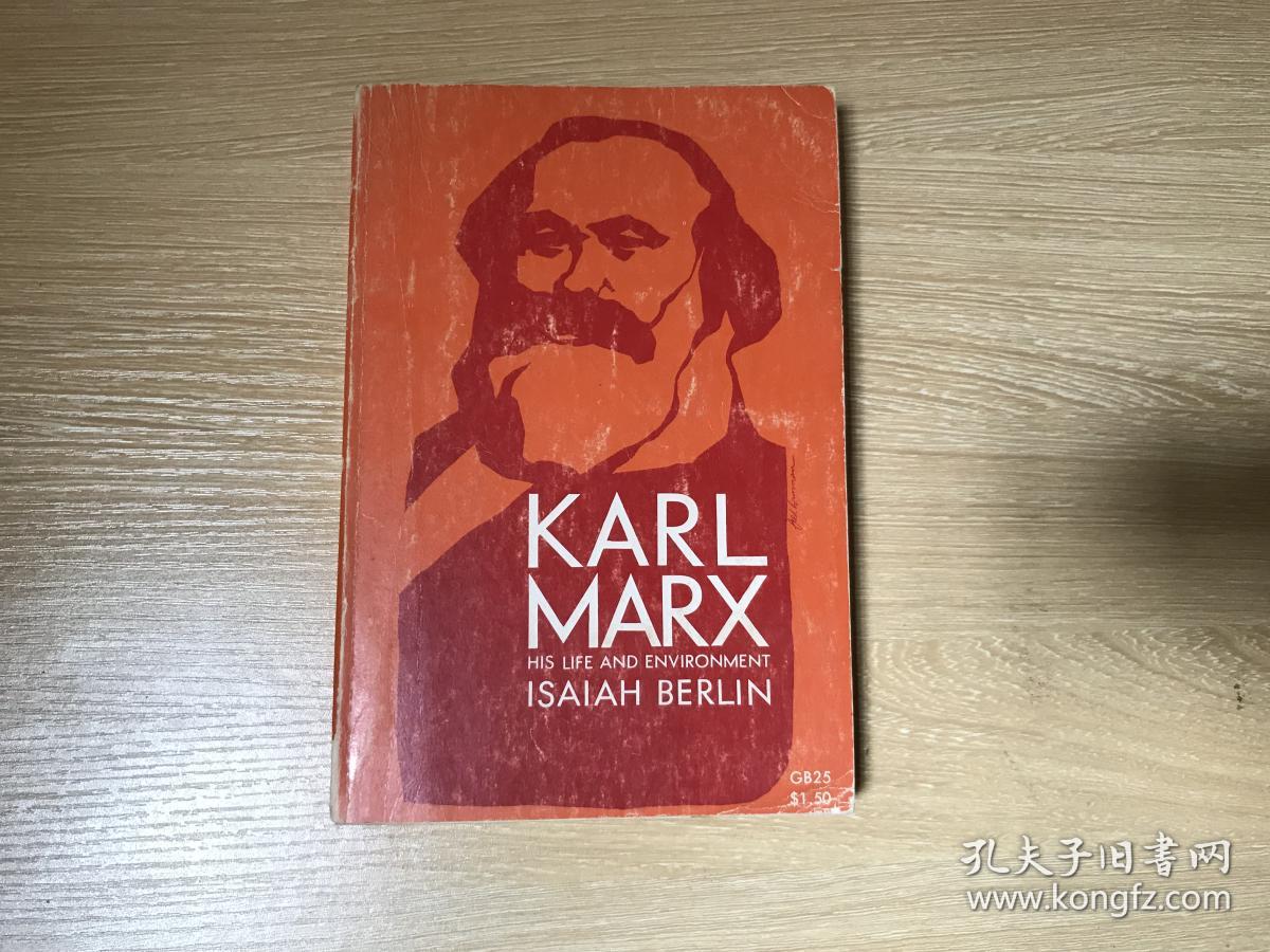karl marx:his life and environment 伯林《马克思传