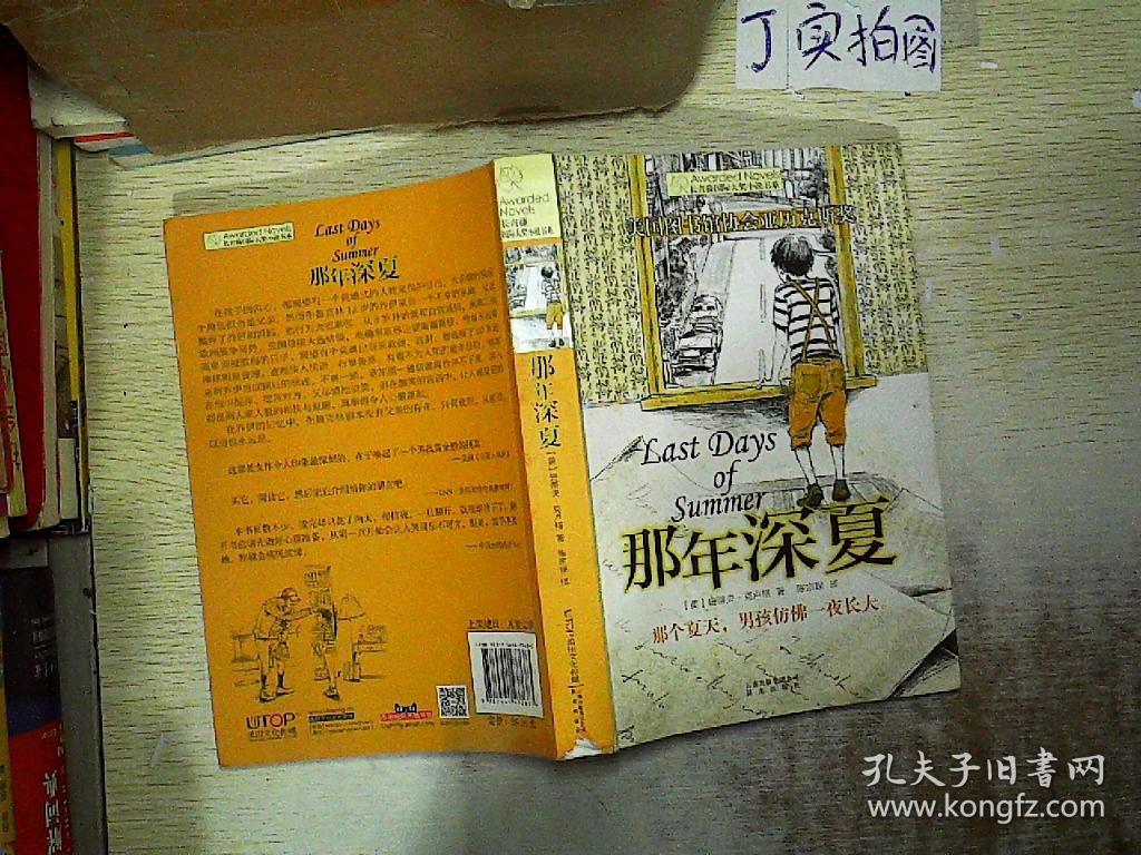 长青藤国际大奖小说书系·第五辑·那年深夏 [9-14岁]