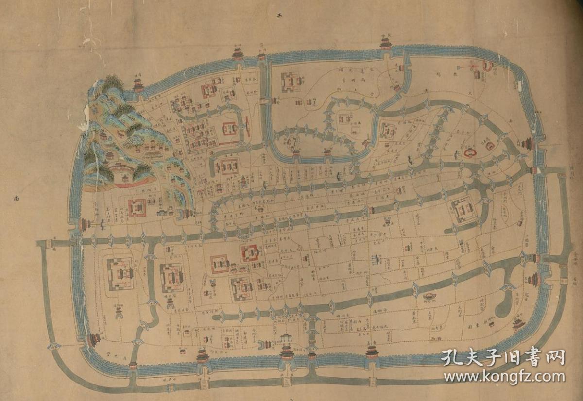 杭州老街巷地图