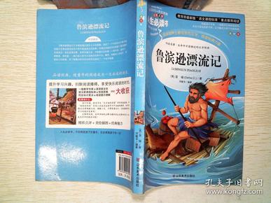 鲁滨逊漂流记 美绘插图版 教育部"语文课程标准"推荐阅读 名词美句