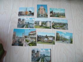 名信片；上海；10张全
