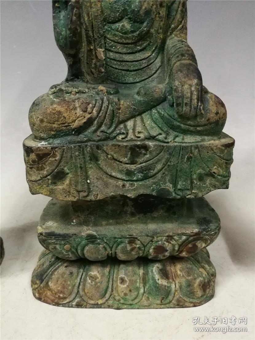 北魏时期青铜佛像三尊