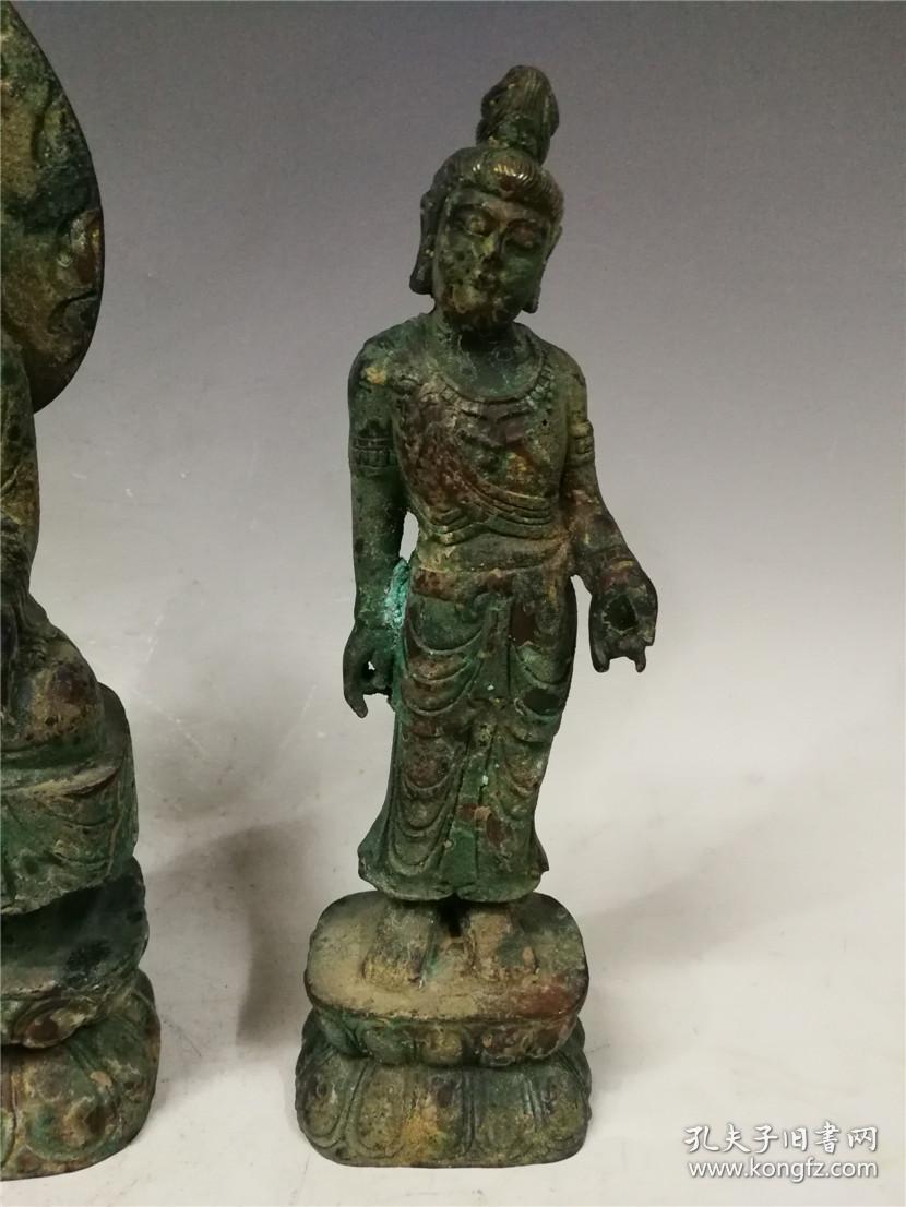 北魏时期青铜佛像三尊
