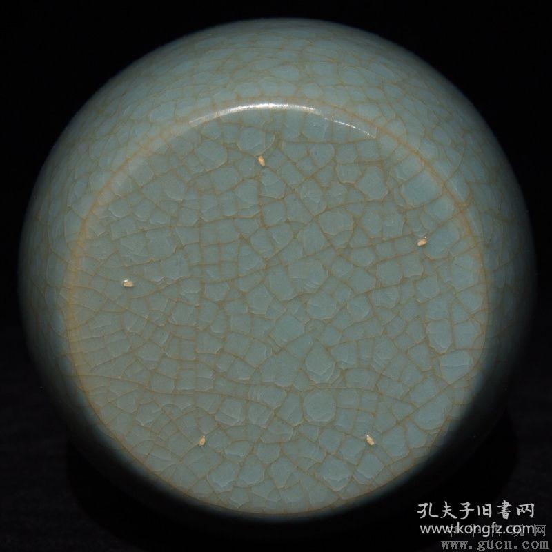 精品瓷器■【★★汝窑冰裂纹盘口瓶