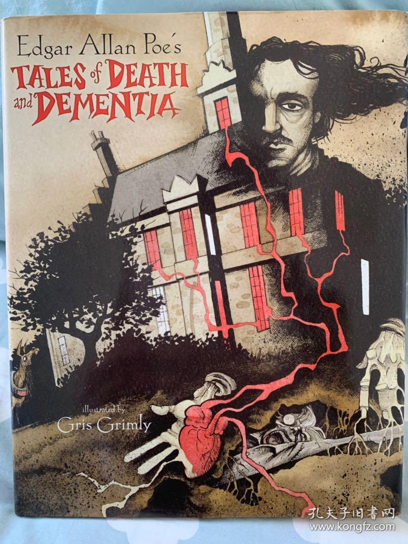 edgar allan poe,edgar allan poe照片 爱伦坡恐怖小说插图版 edgar allan poe"s tales of death and