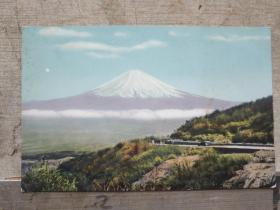 日本明信片 富士山