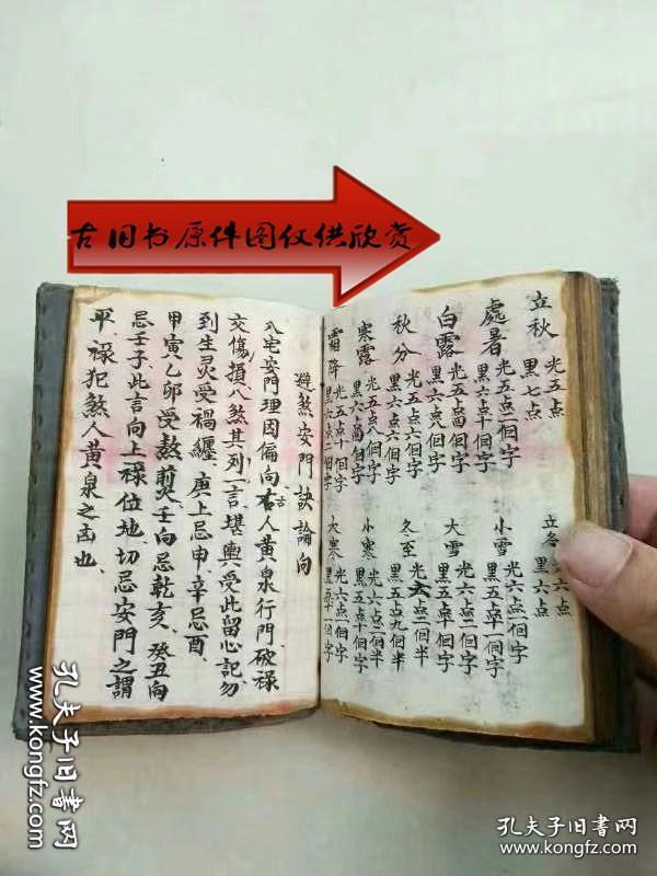 手抄阴阳风水秘诀 天罡四玉煞修忌家辰葬忌化命 罗天俗退 安香火周堂