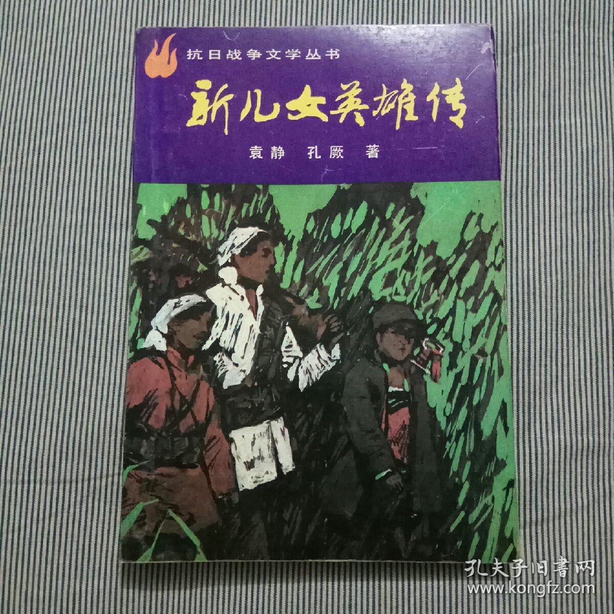 新儿女英雄传 (抗日战争文学丛书)_袁静,孔厥 著_孔