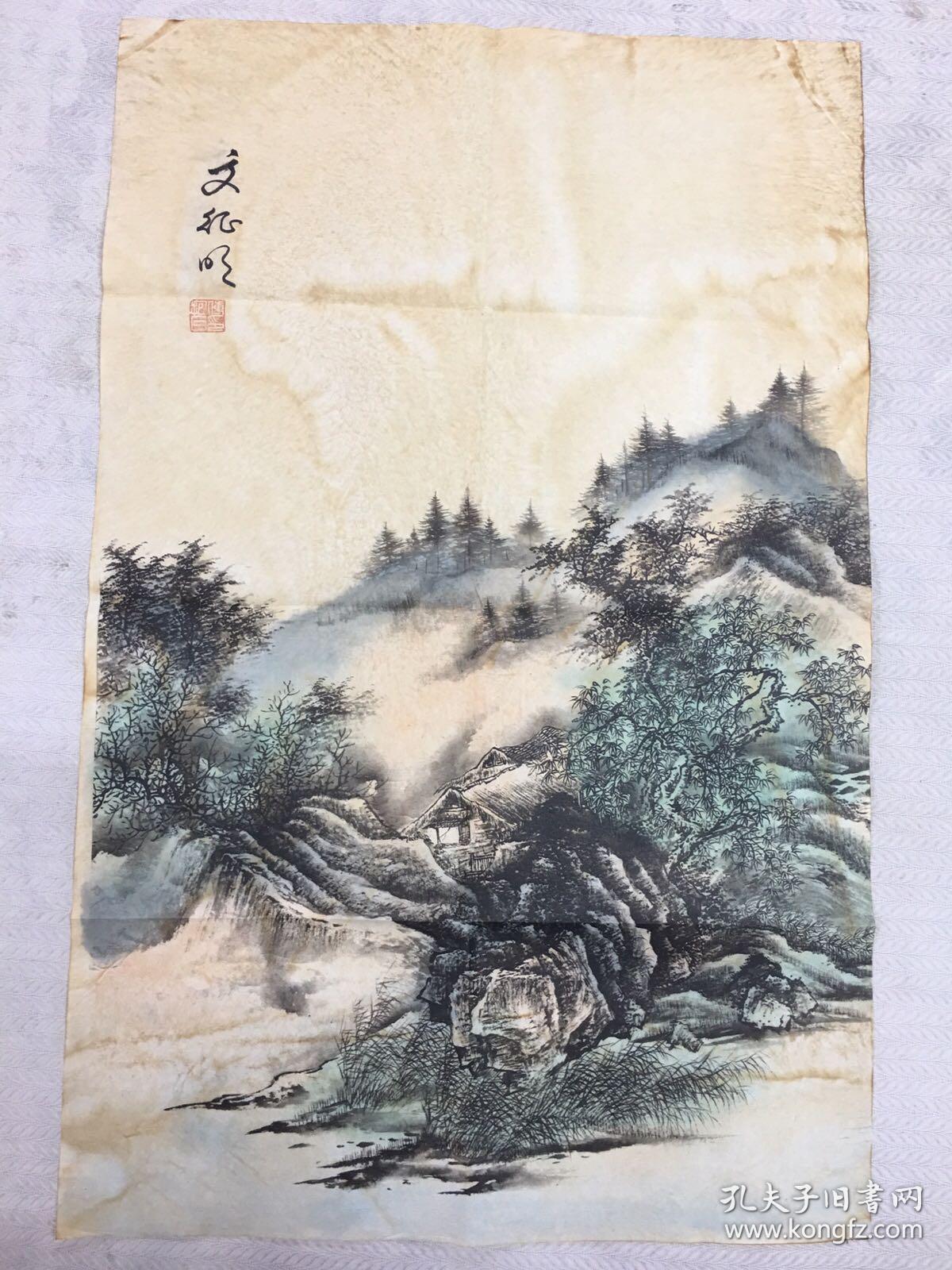 金陵博物院收藏.中国古代名人书画保管文档.已拆封.内
