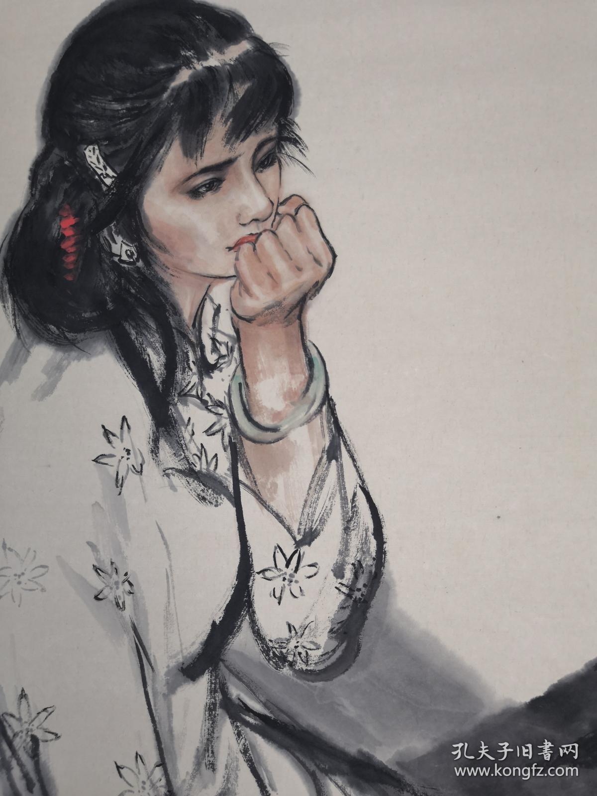 王涛 少女 人物画精品,艺术品特殊,买家自鉴!