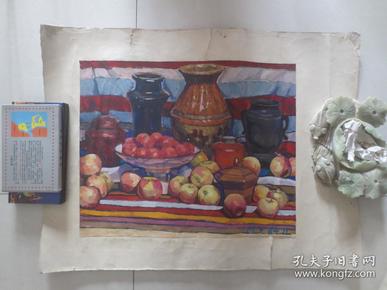 副院长,中国美协会员) 1984年 水粉画