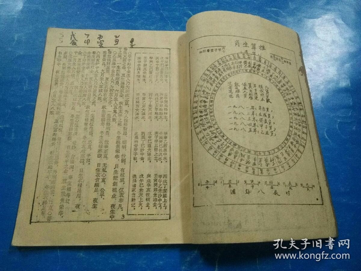 【三世演禽】又称三世书,横推直看书中查, 奥妙立见