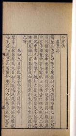好品相!太史连纸初印!清康熙内府刻本《全唐诗》萧?#26519;摇?#26446;迥秀 、韦安石 、赵彦伯、李咸、窦希玠、陆景初、杨廉、郑南金、于经野、卢?#25104;?#21367;!是11?#30343;?#20154;在《全唐诗》中的全部诗歌!有李咸?#26007;?#21644;九日?#20234;?#28205;亭登高应制得风字》“正?#36155;鞘德?#36824;对菊花丛。霁云开就日,仙藻丽秋风。”等传送千古的著名诗篇!