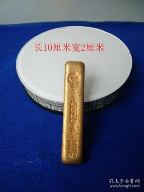 少见大清康熙年制老金条