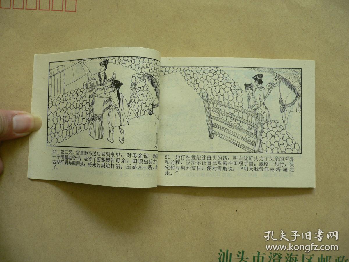 天山遗恨 玉娇龙 之十二 连环画