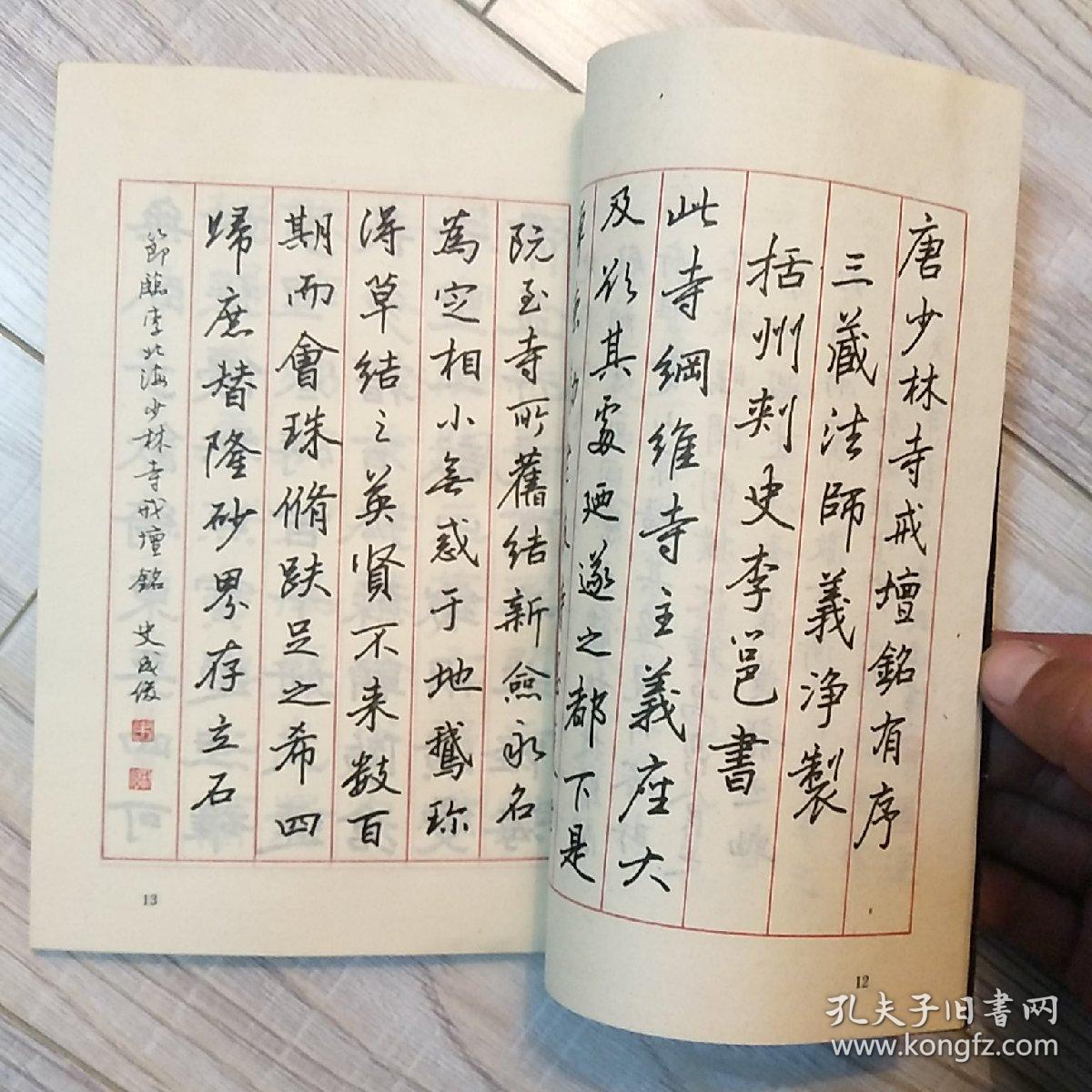 钢笔书法范本_史成俊_孔夫子旧书网