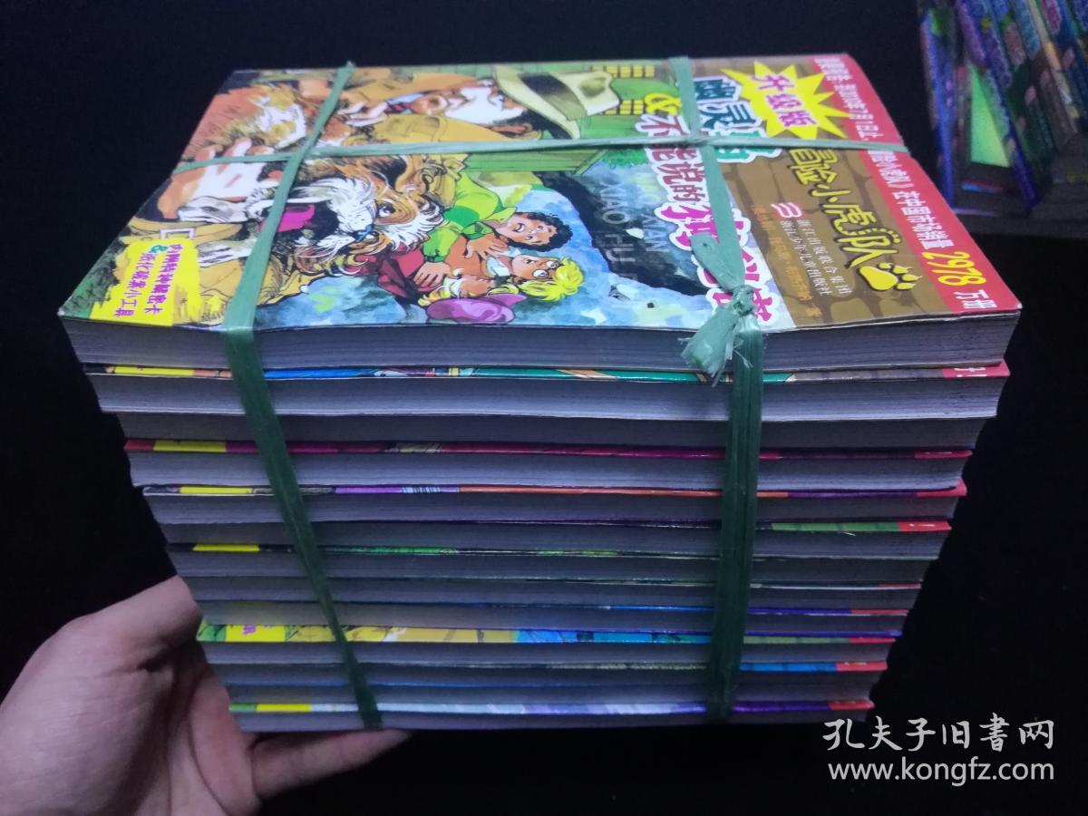 升级版冒险小虎队13本全 内含13张卡片