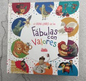 El GRAN  LIBRO de las Fabulas con Valores其他语种