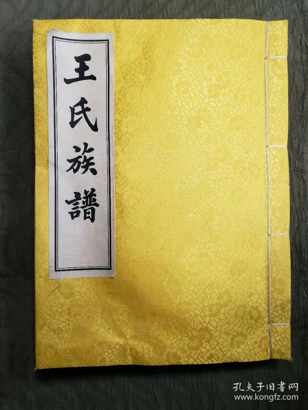 王氏族谱(复印本)