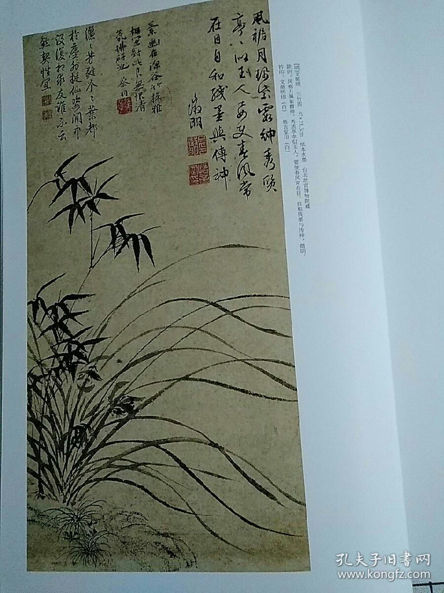 中华书画家杂志,兰花绘画专题(4-77页,内有3条加长拉页文征明兰草图)