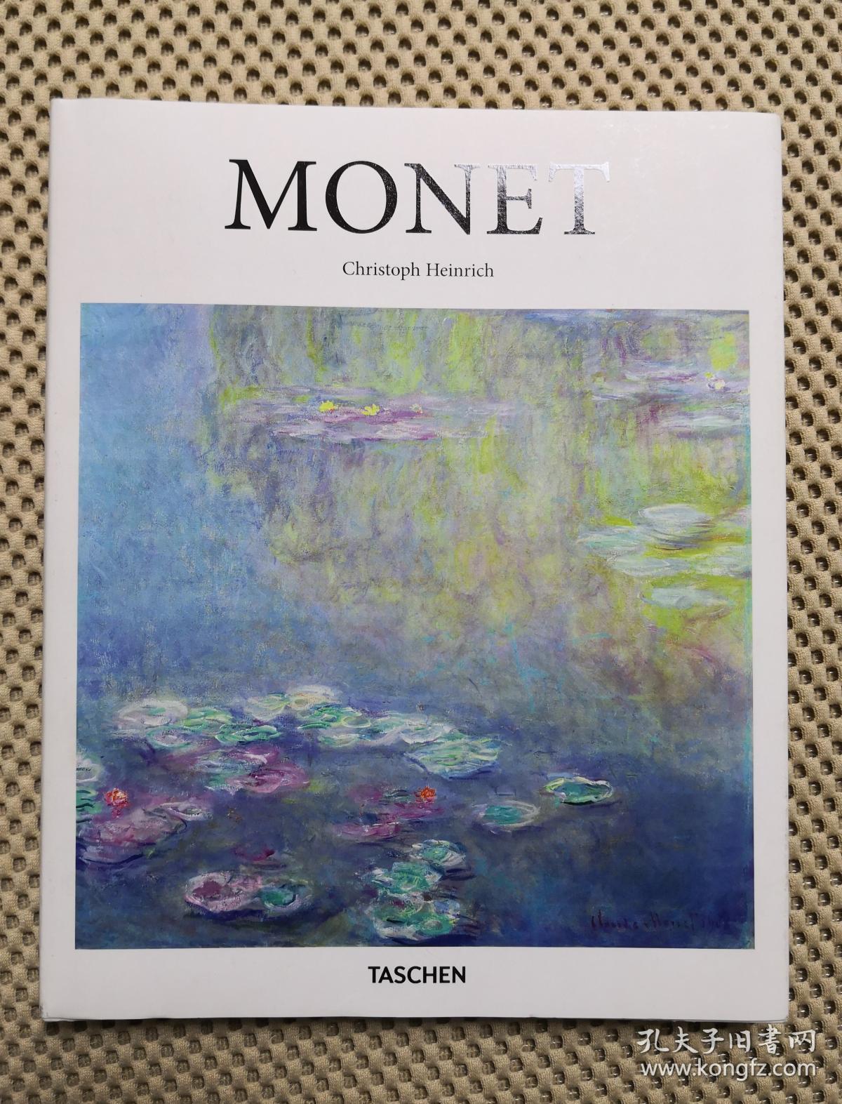monet莫奈画集英文原版