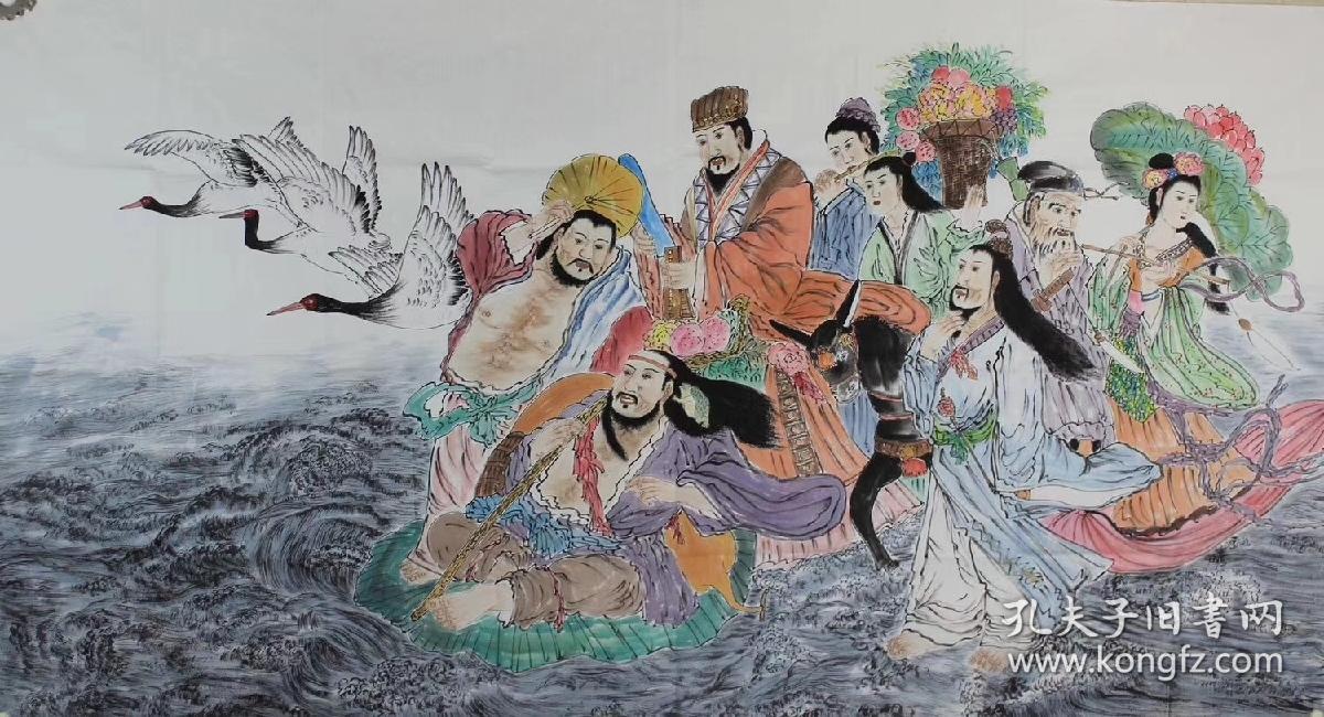 八仙过海1_国画_孔夫子旧书网