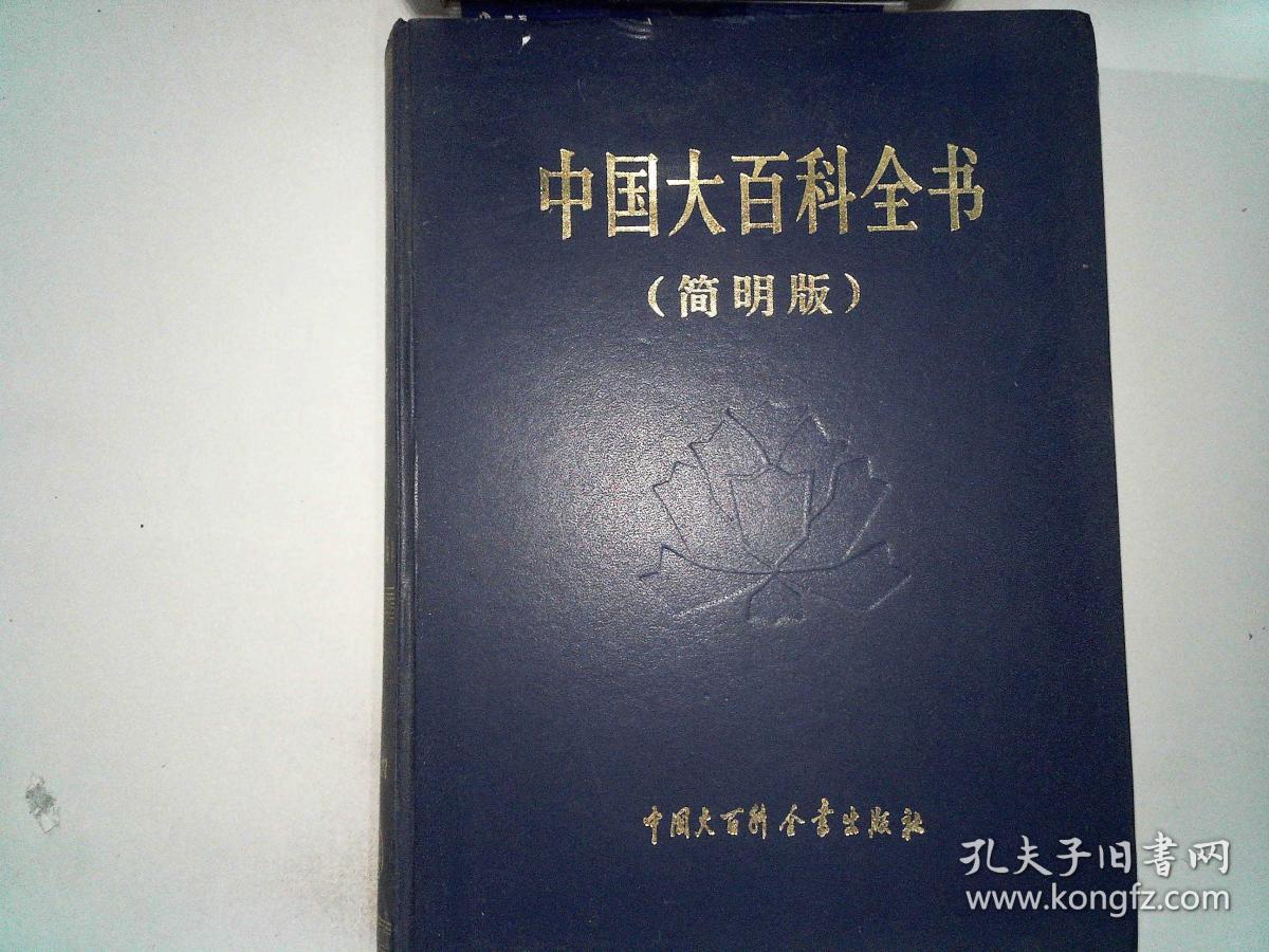中国大百科全书(简明版) 12册大全套精装大16开