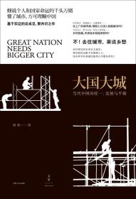 大国大城:当代中国的统一、发展与平衡