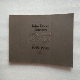 John Deere Tractors1918-1994 如图