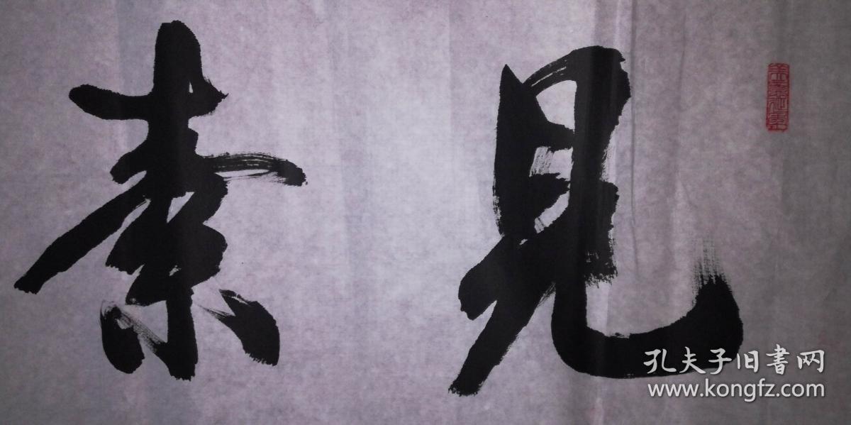 手书真迹书法:天津市书协会员张文荪《见素抱朴》