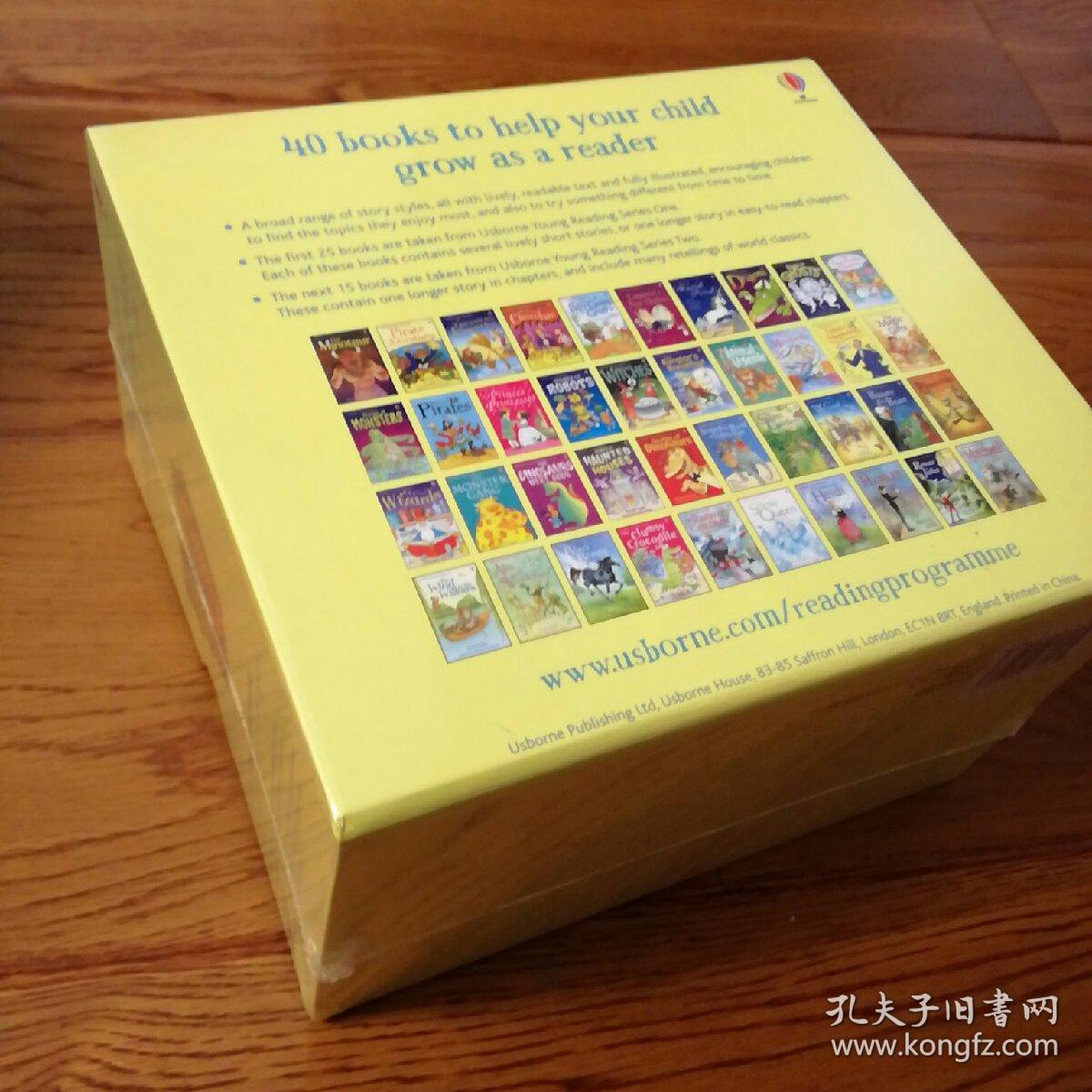 the usborne reading collection 40 books我的第三个