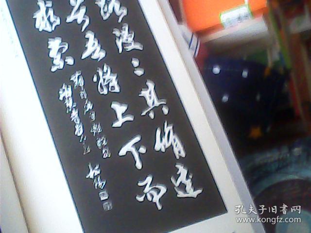 松阳书法艺术题字本中央文献出版社