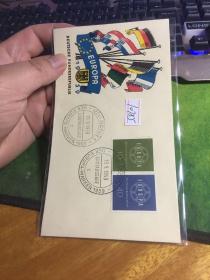 欧罗巴，外国信封，1959年，20190503