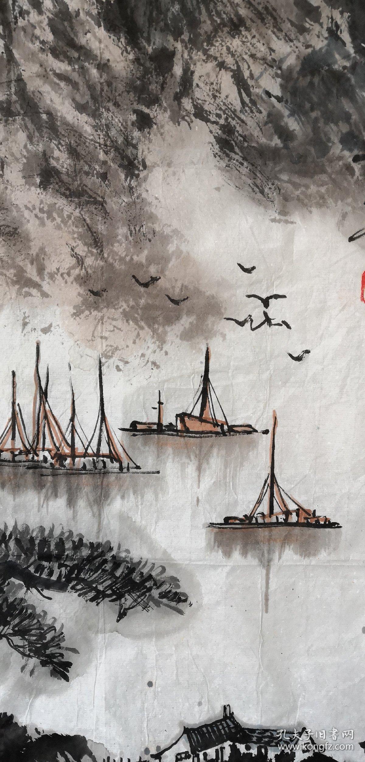 北京著名画家赵福祥3367山水